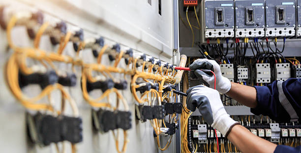 Professional Electrician technician working in Forsyth, GA